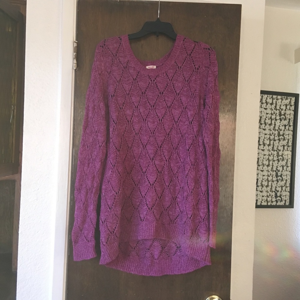 XXL Mossimo Purple Sweater